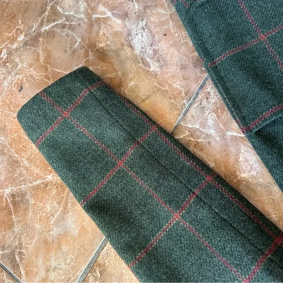 NEW!! Paris 64 Eliot Diana II Plaid Double-Breasted Blazer - Picture 6 of 11